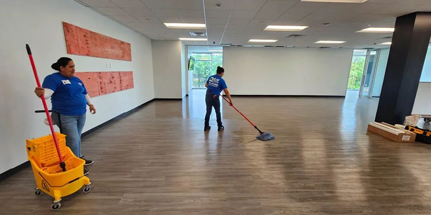 Post Construction Final Cleaning Services Spring Labs commercial cleaning result